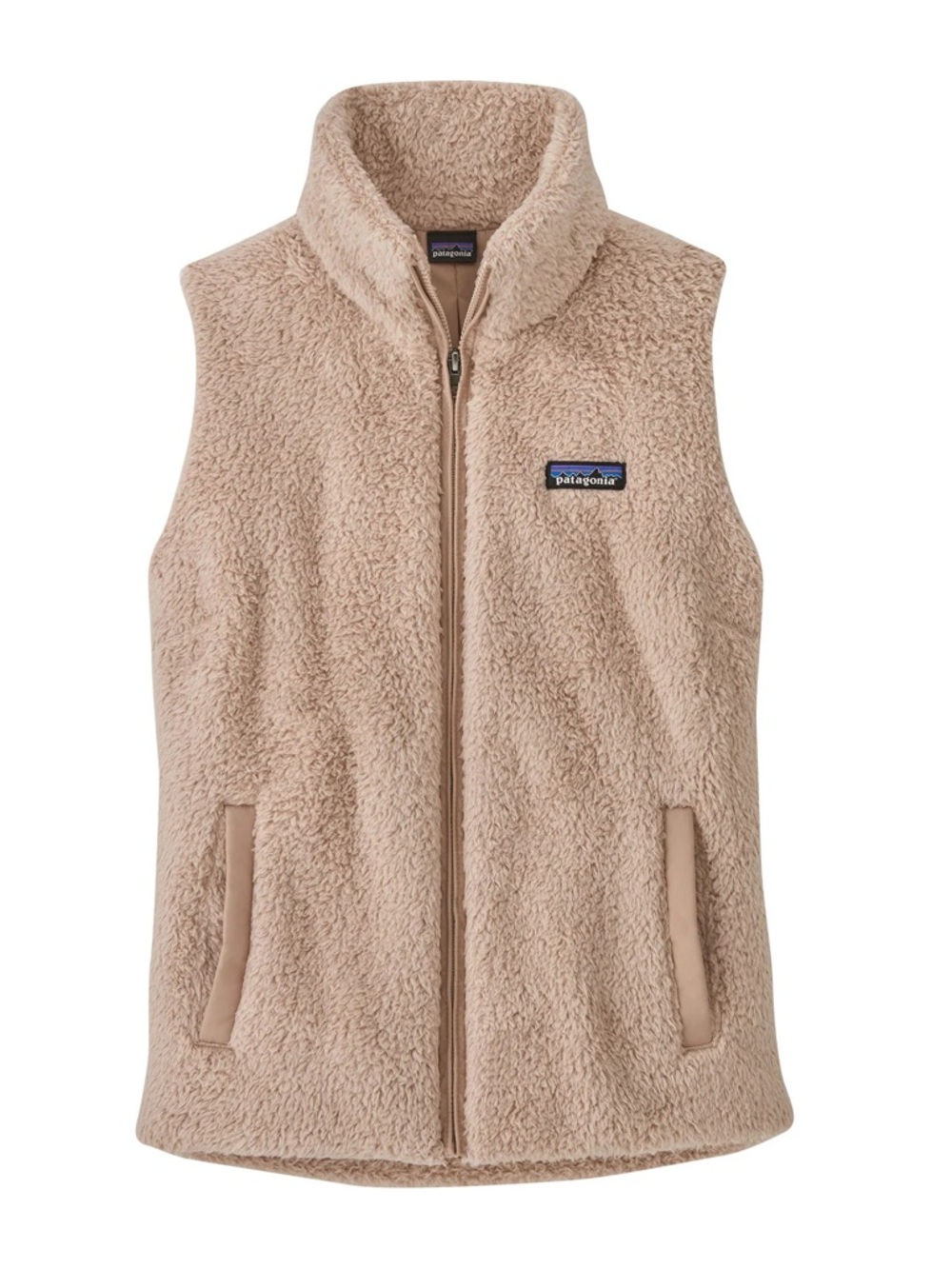Patagonia Los Gatos Fleece Vest Tan Women's Size Large